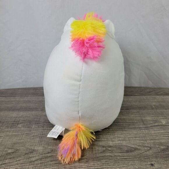 Fiesta‎ 8" Rainbow Unicorn Plush Toy - Picture 3 of 5